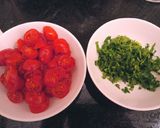 Foto del paso 4 de la receta: Tallarines de espinaca caseros, con salsa de cherrys🍅