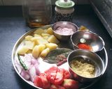 পোলাও আর চিংড়ি মাছের তরকারি (polao ar chingri macher torkari recipe in Bengali) রেসিপির ধাপ 1 ছবি
