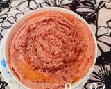 A picture of step 4 of Beetroot Hummus.