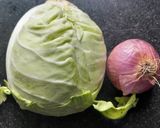 A picture of step 1 of Cabbage Cake(Kobi bhanole).
