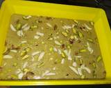 Milk powder burfi recipe step 4 photo