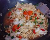 Foto langkah ke 6 dari resep Spaghetti Tek Tek.