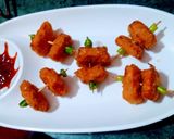 A picture of step 4 of Paneer nuggets.