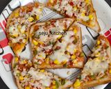 બ્રેડ પીઝા (Bread Pizza Recipe in Gujarati) રેસીપી સ્ટેપ6ફોટો