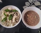 A picture of step 8 of Amaranth herbs Rice#creativericerecipe.