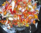 A picture of step 3 of White fried rice.