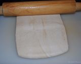 A picture of step 2 of Persian  zaban puff pastry.