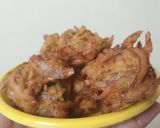 A picture of step 10 of Pakoda/Bhaji Platter.