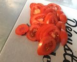 Une image de l'étape 2 de Salade d'endives tomates et courgette râpée à la mortadelle.