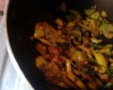 A picture of step 3 of Bottle guard spruce fry.