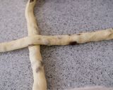 A picture of step 10 of Soft Chewy Braided Raisin Bread.