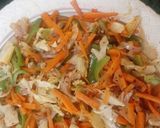 अमेरिकन चॉप्सी (American chopsuey Recipe in Hindi) रेसिपी चरण 2 फोटो