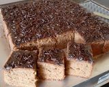 Foto langkah ke 6 dari resep Bolu Kopi Lembut aroma kopi.