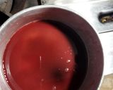 Foto del paso 4 de la receta: Panna cotta de cocoa y Coulis de Jamaica, chile ancho