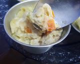 Foto langkah ke 7 dari resep MPASI Makaroni Skotel Kukus +8m.