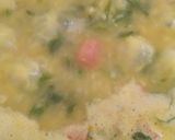 A picture of step 3 of Dal methi palak.