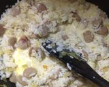 Foto langkah ke 4 dari resep Nasi Panggang Mozzarella.