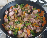 Foto del paso 4 de la receta: Atún fresco con verduras