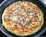 Foto del paso 3 de la receta: Tortilla de judías verdes y calabacín