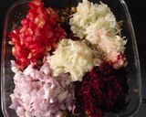 अंकुरित सलाद (Ankurit Salad recipe in Hindi) रेसिपी चरण 3 फोटो