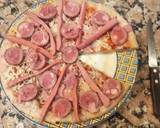 Foto del paso 3 de la receta: Pizza carnívora jugosa y económica estilo comecocos