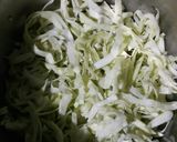 A picture of step 1 of Cabbage Fritters.