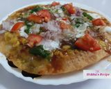 A picture of step 4 of Dal pakwan.