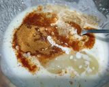 A picture of step 2 of Chicken Creamy tikka gravy.