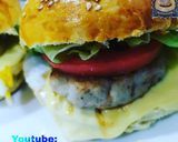 صورة لخطوة 1 من وصفة برغر الدجاج مع طريقة عمل الخبز 🍔🍔