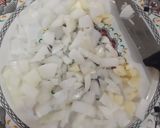 عکس مرحله 3 از دستور 💜😋خوراک سینه مرغ با طعم کاری😋💜
