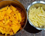 A picture of step 1 of Pumpkin Bhujia.