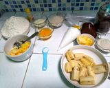 Foto langkah ke 1 dari resep Bolen Pisang dengan Kulit Pastry Homemade.