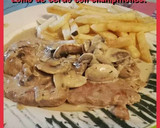 Foto del paso 4 de la receta: 🐷Lomo de cerdo con champiñones