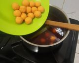 Foto langkah ke 2 dari resep Bubur Candil Ubi Oranye.