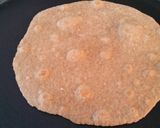 A picture of step 5 of Spelt sweet potato taco shell.