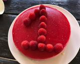 Une image de l'étape 33 de Bavarois aux framboises.