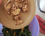 Foto del paso 4 de la receta: Ensalada de espinacas con tocino