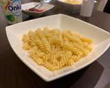A picture of step 1 of Pasta with yoghurt.