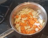 A picture of step 2 of Katsu Curry.