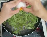 Hình bước làm 3 của món Khổ qua tây xào trứng vịt