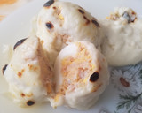 Foto del paso 6 de la receta: Huevos rellenos con bechamel de queso azul
