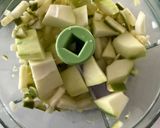 A picture of step 1 of Mango Chutney (Keri Ni Chutney).