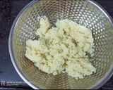 A picture of step 1 of Aloo Bhujiya (Aloo Sev).