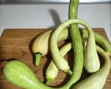 Foto del passaggio 1 della ricetta Gnocchi di Zucchine Trombetta