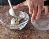 A picture of step 9 of Sesame Ball with Black Sesame Filling [Onde-onde].