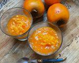 Une image de l'étape 7 de Kaki 🍅verrines 🥄🧉dessert 🍧fruité 🍑🍋🍊.