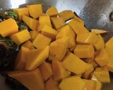 A picture of step 3 of Pumpkin sour sweet sabji.