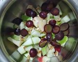A picture of step 5 of Mayo Apple and Walnut salad.