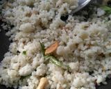 A picture of step 5 of Idli upma.