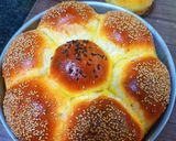 عکس مرحله 11 از دستور نان بریوش شکلاتی (با تکنیک تنگ ژانگ)